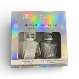 NIB Essie Gel Couture Winter Frost Longwear Duo